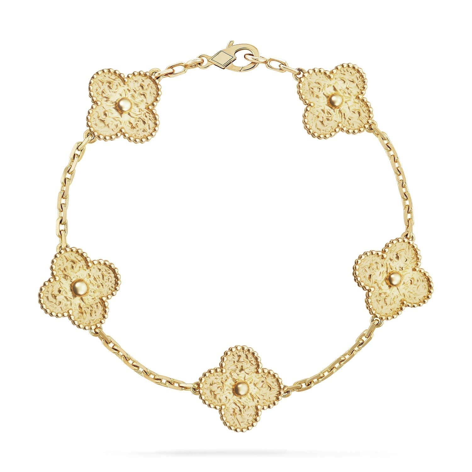 CLOVER 5 MOTIFS BRONZING BRACELET