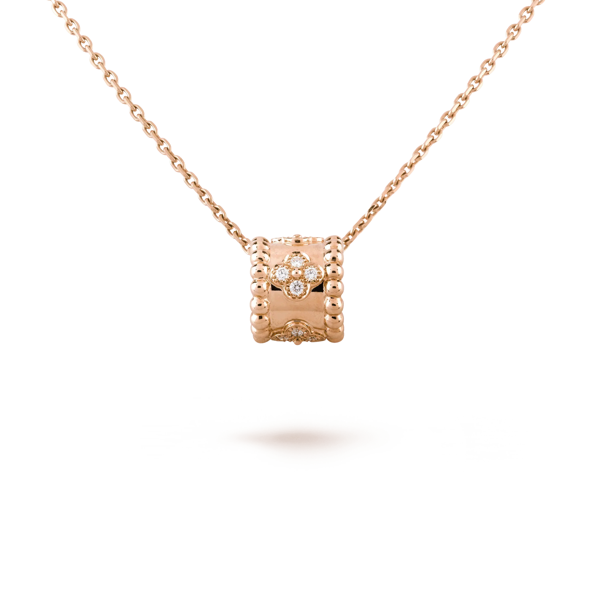 PERLEE PEDANT NECKLACE GOLD / ROSE GOLD