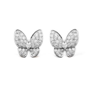 BUTTERFLY ALL DIAMOND EARRINGS