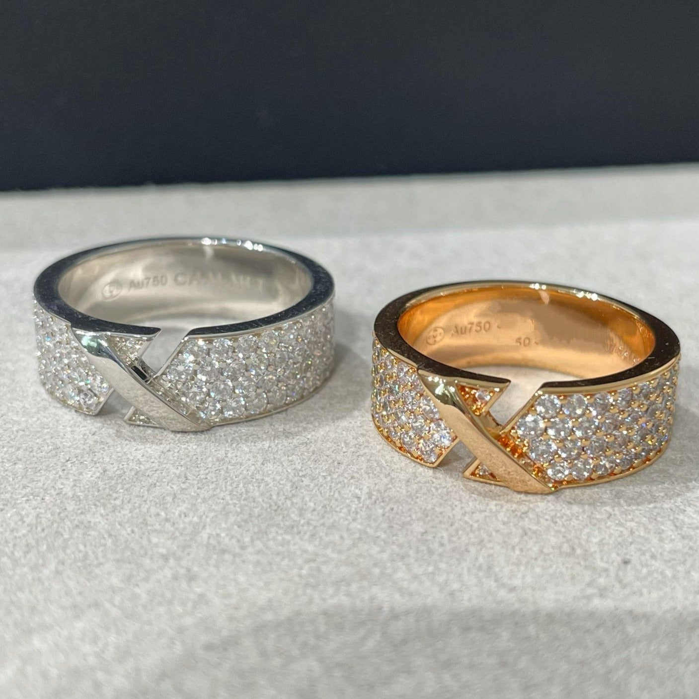 LIENS EVIDENCE  DIAMOND PAVED RING