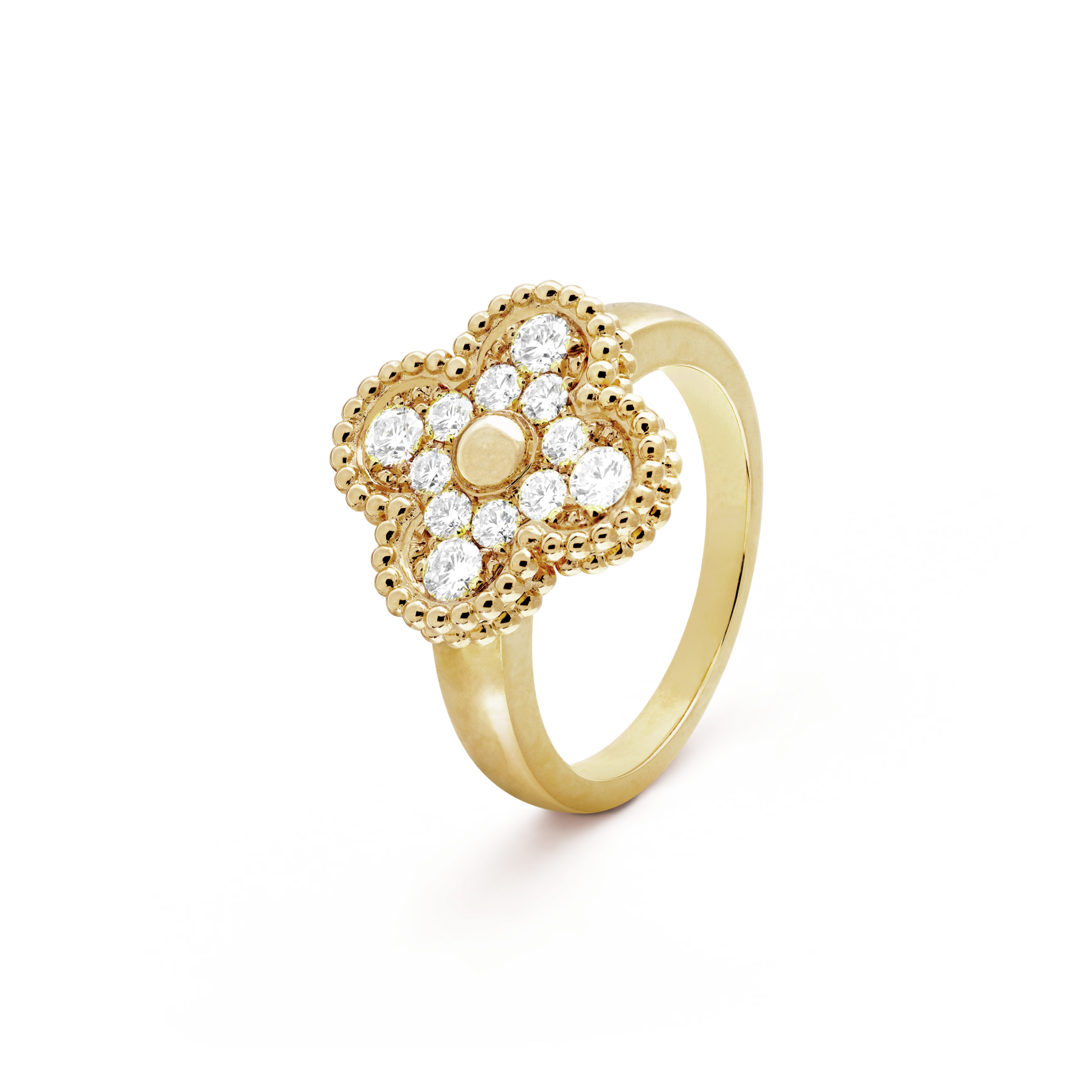 CLOVER DIAMOND RING