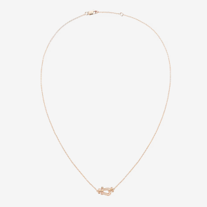 FORCE 10 DIAMOND PINK GOLD NECKLACE MINI MODEL